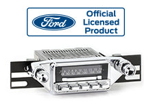 1964-66 Ford Mustang Detroit Radio Retro Manufacturing