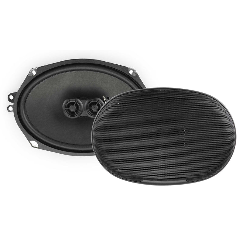 RetroSound® Premium Triax 3-Way Speakers 6" x 9"