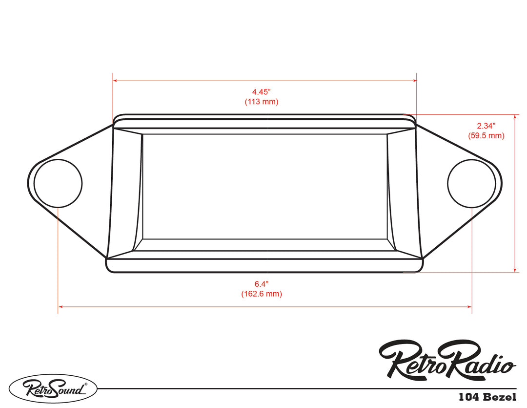 1957 Chevrolet Bel Air RetroRadio RetroSound – Retro Manufacturing