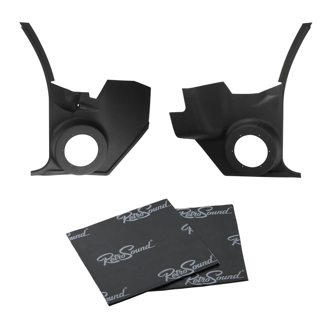Kick Panels for 1968-1972 Chevelle with Factory Air Conditioning