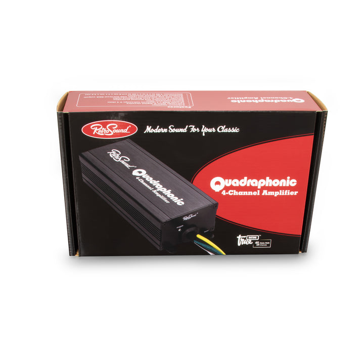 RetroSound Quadraphonic 4-channel Class D Amplifier – Retro