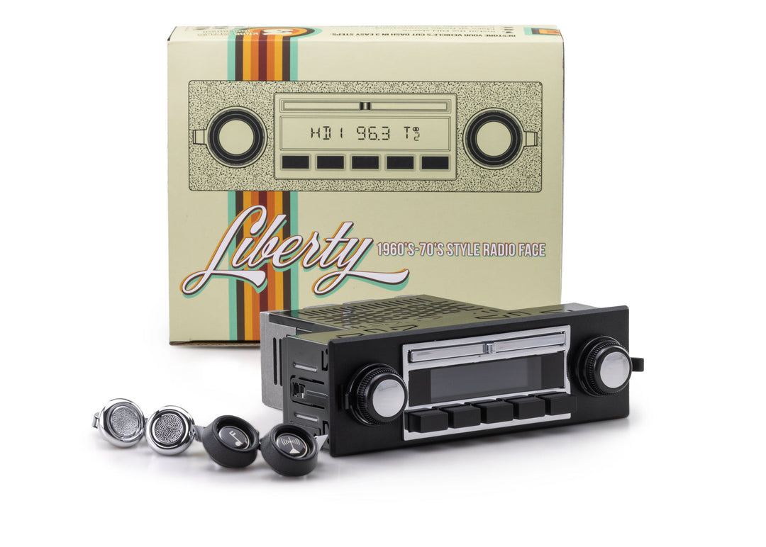RetroSound Liberty Single DIN Radio for 1970-1978 GMC Jimmy