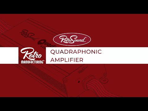 Quadraphonic Four-channel Power Amplifier - Final Sale