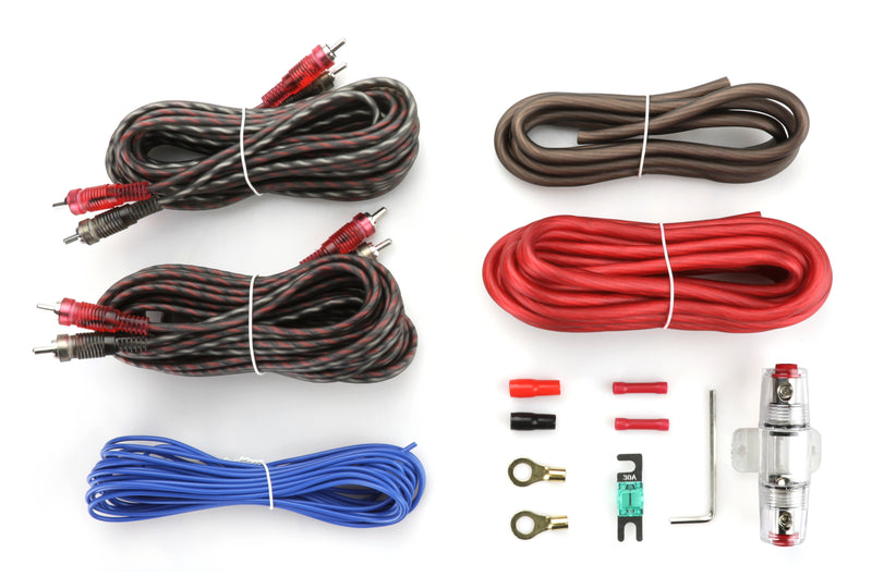 RetroSound® 8 Gauge 3 Channel Amplifier Wiring Kit