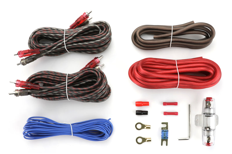 RetroSound® 8 Gauge 4 Channel Amplifier Wiring Kit