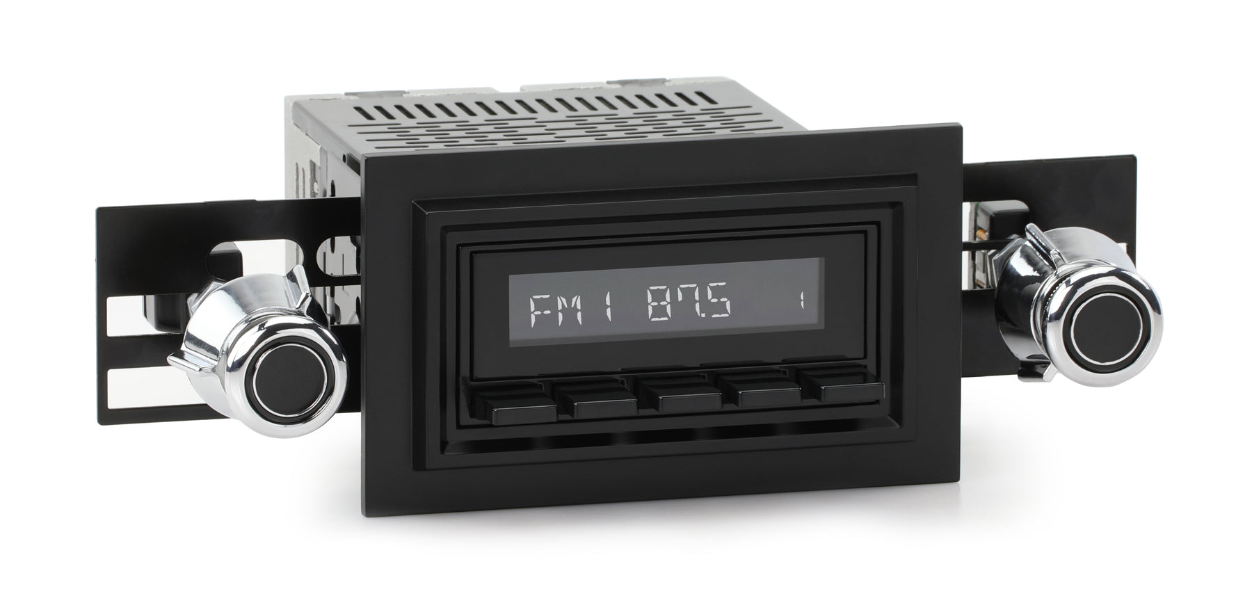 RetroRadio Compatible with 1968 79 Ford F Series Truck with AM Factory Radio Features Include Bluetooth, AUX, AM/FM LACB M1 126 55 75F7 RetroRadio Compatible with 1968 79 Ford F Series Truck with AM Factory Radio Features Include Bluetooth, AUX, AM/FM LACB M1 126 55 75F7
