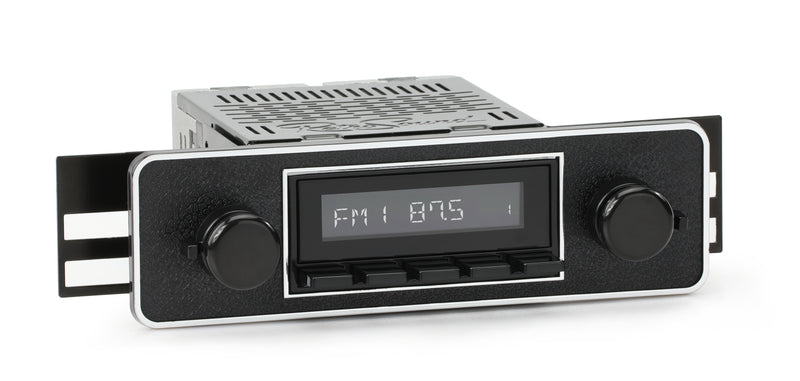 1985-88 Fiat Bertone X 1/9 Long Beach Radio with DIN Kit-RetroSound