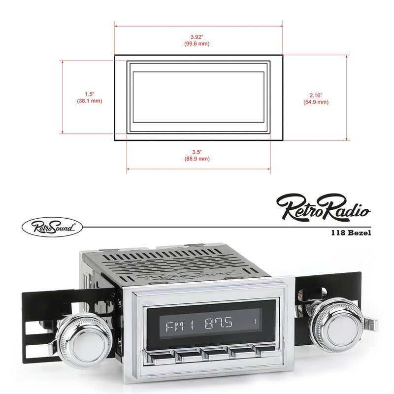Bezel Dm Control Mounting Bezels – Retro Manufacturing