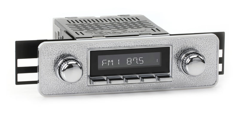 1985-88 Fiat Bertone X 1/9 Long Beach Radio with DIN Kit-RetroSound