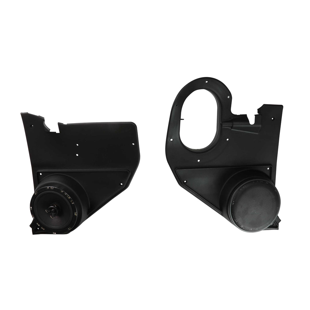 Black Speaker Kick Panels For 1973-1987 Chevy GMC Pickup, Blazer, Suburban-974181