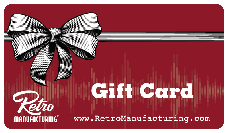 Retro Manufacturing Gift Card
