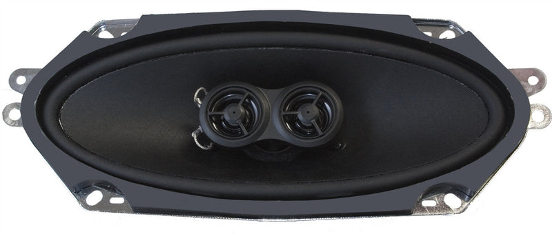 RetroSound 4" x 10" Premium Stereo Dash Speaker - Final Sale