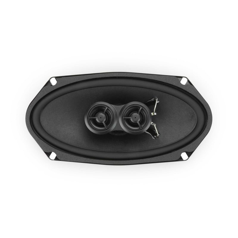 RetroSound 4" x 8" Premium Triax Stereo Speakers for 1965-68 Ford Mustang with Deluxe Factory Stereo System