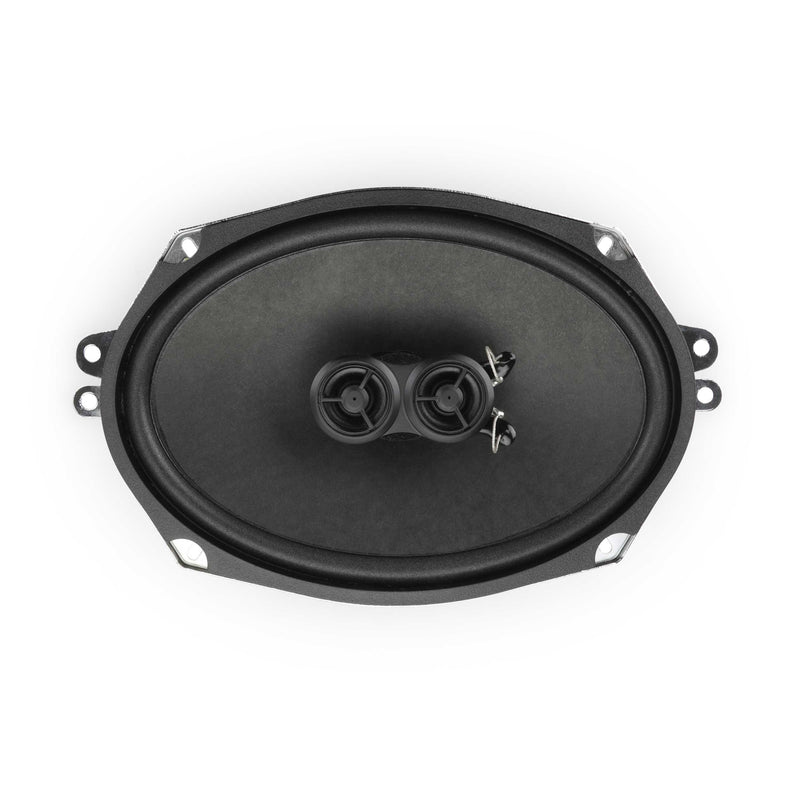 6x9-Inch 3-Way Premium Ultra-thin GMC G2500 Van Rear Door Replacement Speakers-RetroSound