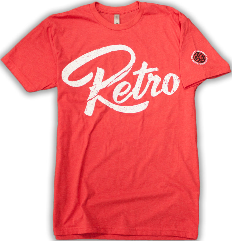 Official Retro Logo T-Shirt - Red-RetroSound