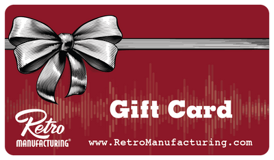Retro Manufacturing Gift Card
