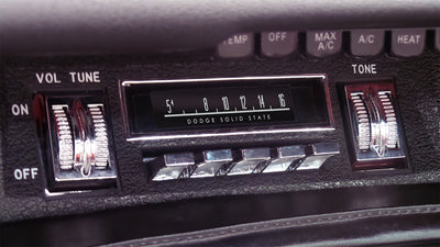 1971 Dodge Charger Daytona Redondo RT Thumb-Roller Radio