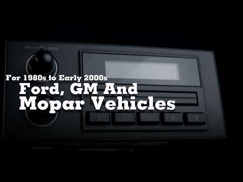 1988-91 Cadillac Eldorado Newport 1.5 DIN Direct-fit Radio
