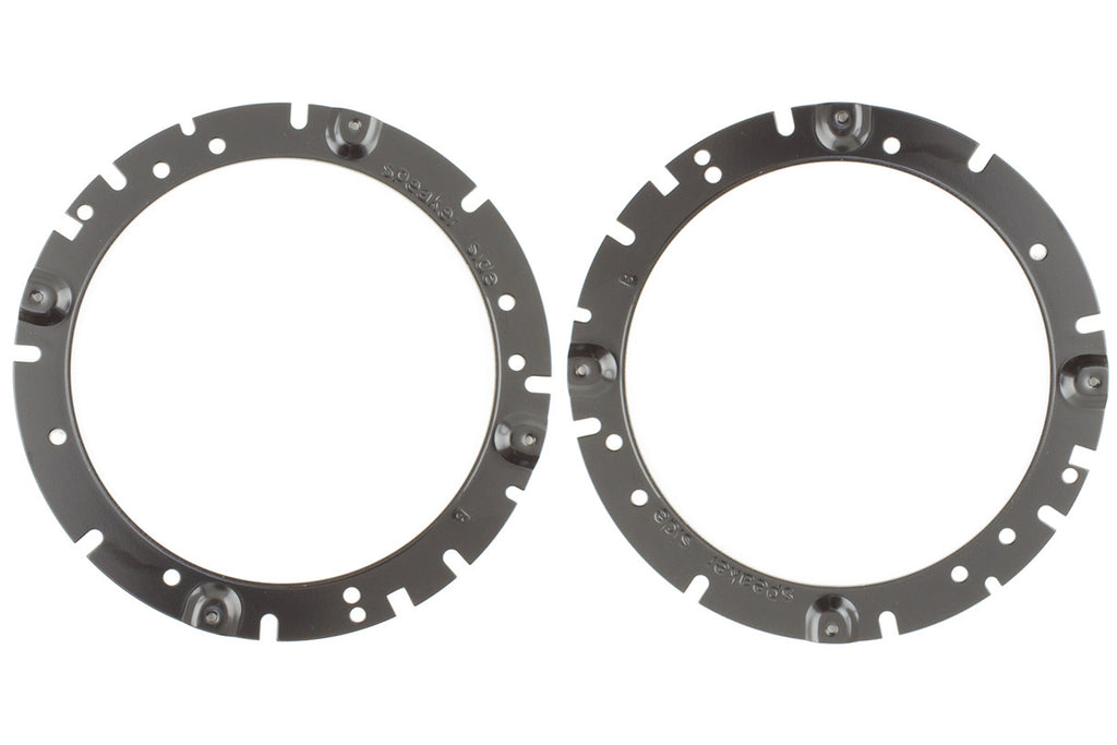 6.5" 165mm Speaker Adaptor Rings – Front/Rear Door Spacers For Ford – Inex IX-SR-FD-100